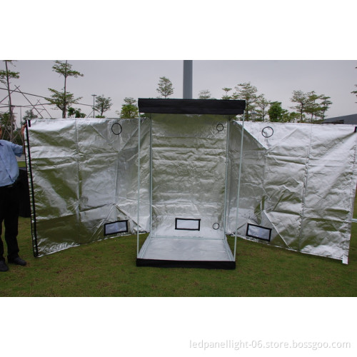 120x120x200 cm grow tent PEVA + oxford mylar eco-freindly china garden products greenhouses for sale cheap